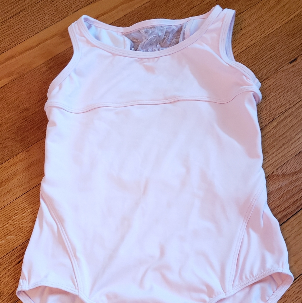 Girls bloch size 12 sparkle pink leotard